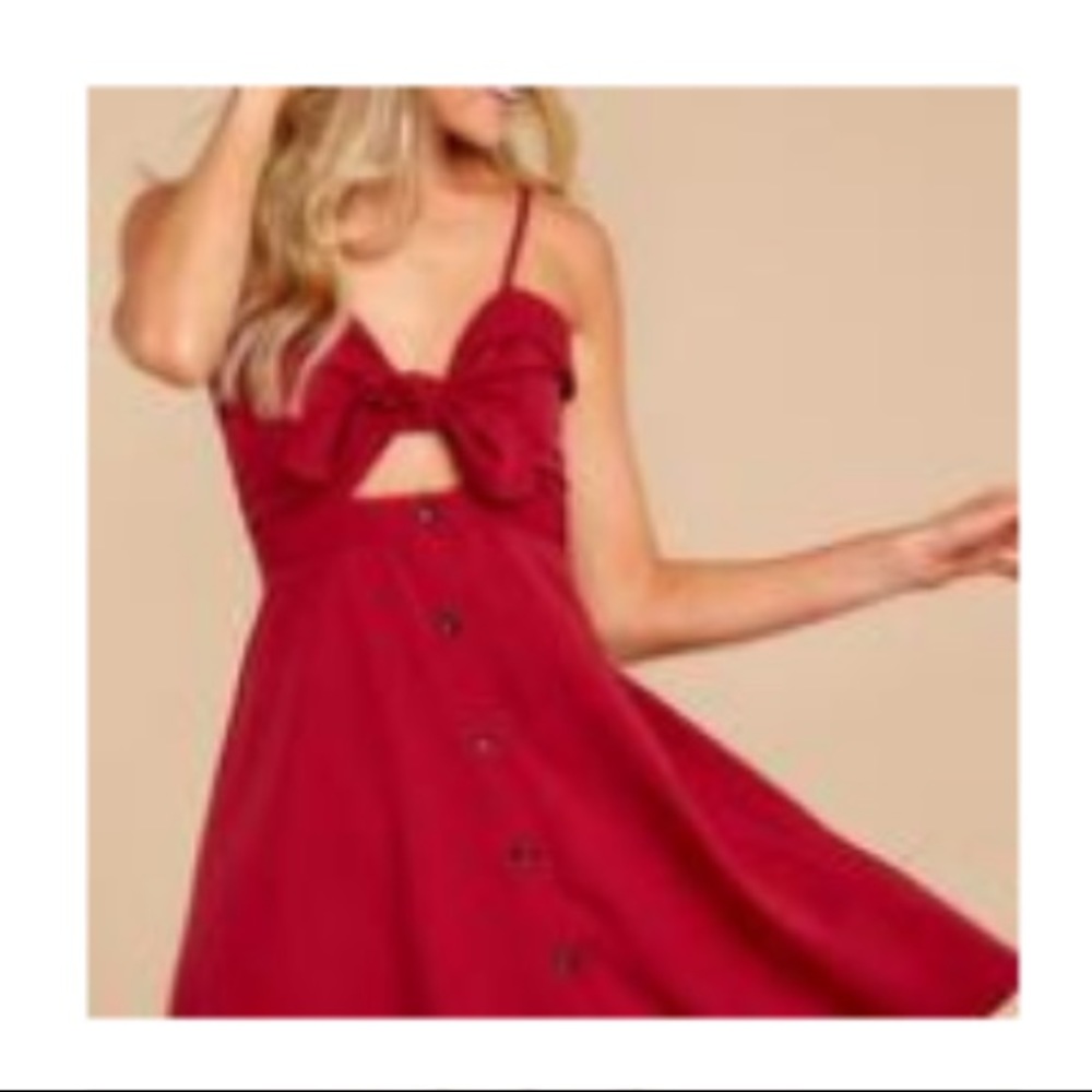 NWT Red Dress Boutique Burgundy Dress